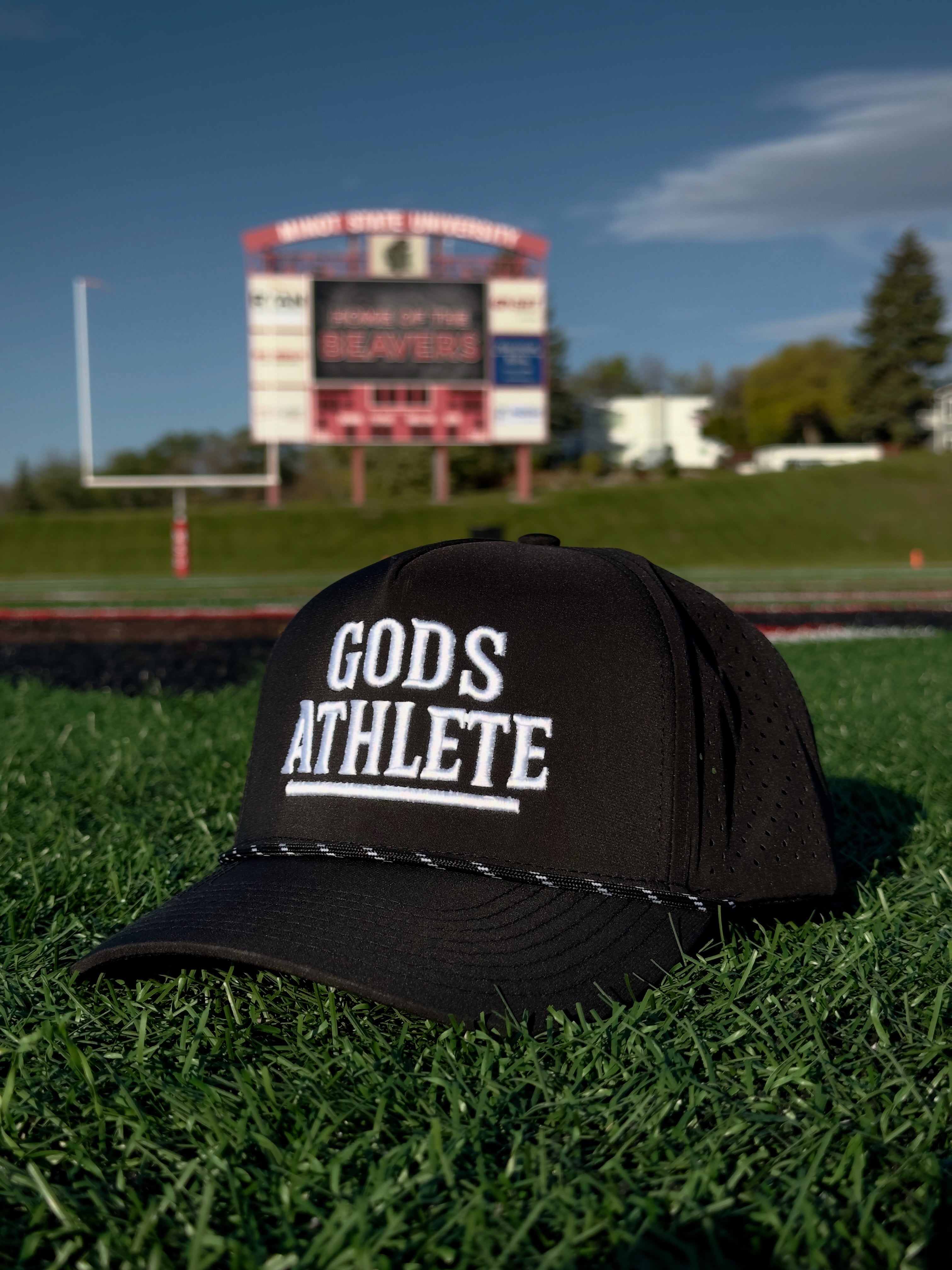 GODS ATHLETE Rope Sporty Hat – Black/White